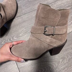 BCBG Suede Booties